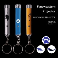 Pointeur laser projecteur lampe torche avec motifs de dessins animés projetés pour anniversaire - Acier inoxydable