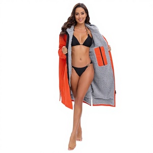 Poncho de Baño Personalizado con Logotipo, de Secado Rápido, <span class=keywords><strong>Impermeable</strong></span>, para Cambiarse de Ropa Después de Nadar, para Adultos y Niños - Product Image 5