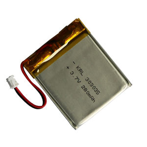OEM Kundenspezifische Lipo-Lithium-Polymer-Batterie 3,7V 323035 285mAh Wiederaufladbare Pouch-Zelle für Smart Home - Product Image 1
