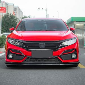 Welta Venta Directa de Fábrica Nuevo Divisor Delantero de Parachoques de 2 Piezas de ABS Negro de Alta Calidad para la 10ª Generación 2016-2021, Montaje Atornillable - Product Image 4