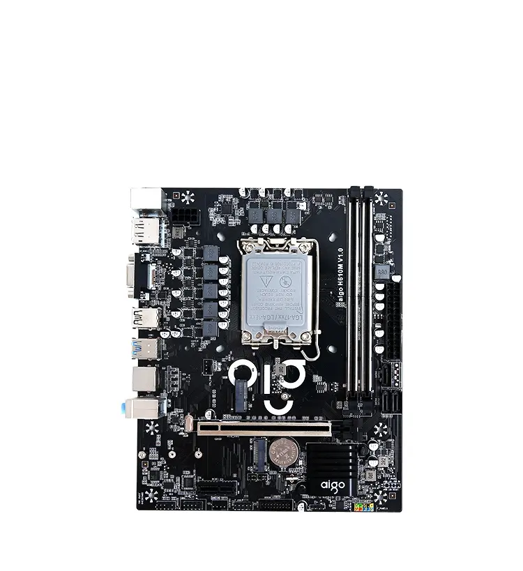 Aigo H 610M Processor Lga 1700 64 Gb Ddr4 Udimm Dual Channel M-ATX High Performance Moederbord Computer Office Desktop