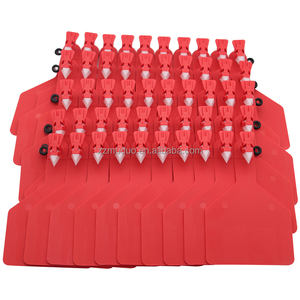 Étiquettes auriculaires en plastique TPU, pièces, imprimé animaux, étiquettes pour chèvre, mouton, bovin, cochon, cheval, bétail, vache, mollet - Product Image 5