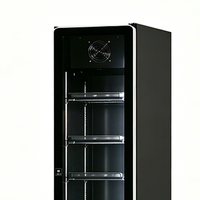Réfrigérateur Vitré Commercial Slim pour Boissons Fraîches – Vitrine Réfrigérée Verticale Mini pour Supermarchés et Magasins