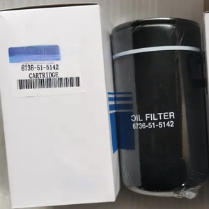 Новая Строительная техника запасные части экскаватор PC200 8 бумажный масляный фильтр модель P558615 6736515142 - Product Image 2