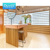 Support à lunettes en bois, vitrine pour lunettes, accessoires de présentation pour magasin d'optique