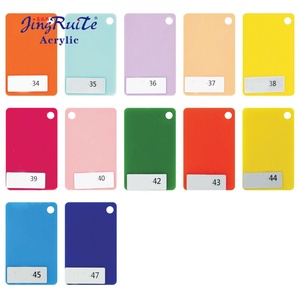 Plaques <span class=keywords><strong>en</strong></span> acrylique couleur macaron pastel et panneaux de présentation créatifs - Cadres <span class=keywords><strong>photo</strong></span> décoratifs et organisateurs de papeterie DIY - Product Image 3
