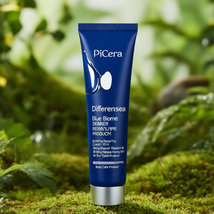 PiCore Differensea Blue Biome Repair Cream 50ml Crema Reparadora Calmante para Todo Tipo de Piel Producto para el Cuidado Corporal - Product Image 3