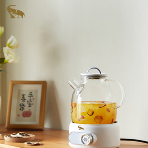 Nhà bếp thủy tinh ấm đun sôi khô bảo vệ sữa nồi hơi cà phê ấm trà thủy tinh Ấm đun nước điện - Product Image 6