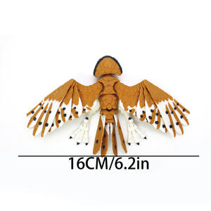 Jouets en cristal flexibles amusants pour enfants Falcon en PLA imprimé en 3D, figurines d'action d'aigle imprimées en 3D pour enfants - Product Image 5