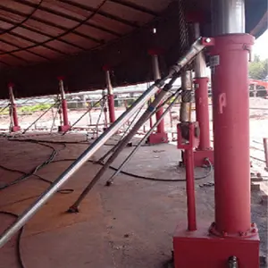 Peralatan pengangkat hidrolik untuk konstruksi tangki dalam stok