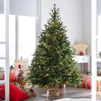 Arbre de Noël en PE PVC, prix EXW, vente en gros, pour la décoration de la maison et des fêtes, personnalisable