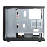 Boîtier d'ordinateur de bureau de haute qualité MACASE T9-Y570, format tour moyenne, compatible avec les cartes mères ATX, en alliage d'aluminium, avec refroidisseur à eau, ventilateur, panneau latéral avec fenêtre