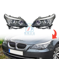 Pour BMW Série 5 E60, mise à niveau des phares, phares à LED Angel Eye Xenon
