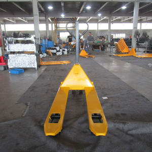 แจ็คพาเลทยกแบบแมนนวลน้ำหนัก2.5-3ตันเลือกความยาวและสีได้หลากหลายผ่านการรับรอง CE - Product Image 3