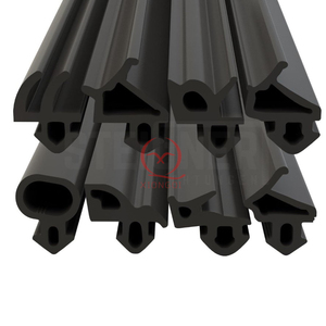 Tùy chỉnh EPDM con dấu cao su Dải cửa sổ và cửa Windproof linh hoạt kính thời tiết cao su Gasket Dải Silicone niêm phong dải - Product Image 1