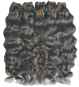 Extensiones de Cabello Humano Remy Indio TRP Export, Ondulado Natural, Súper Doble Trama, Virgen, 100g, Doble Trama a Máquina, para Salón - Product Image 4