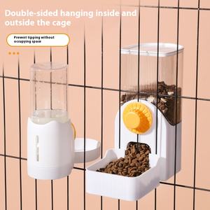 Büyük kapasiteli otomatik <span class=keywords><strong>Pet</strong></span> su besleyici asılı katı tasarım anti-sıçrama kedi tiryakisi toptan plastik malzemeleri köpekler kediler için - Product Image 2