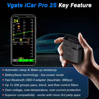 Lector de Códigos OBD2 Vgate ICar Pro 2S BT 5.2 para Android IOS, Escáner de Diagnóstico para Automóviles con Windows