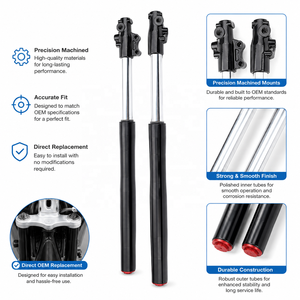 Forcella Anteriore Idraulica Invertita da 710MM con Ammortizzatori per Moto Dirt Bike 110cc 125cc 150cc - Product Image 5
