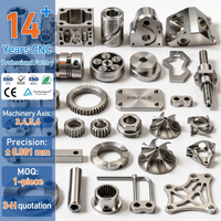 Pièces usinées CNC 5 axes sur mesure de haute précision en acier inoxydable et aluminium, services OEM/ODM, équipement industriel en gros