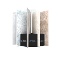 Nouvelle conception de présentoirs rotatifs pour carreaux de céramique, présentoirs pour dalles de marbre en mosaïque, présentoirs pour échantillons de pierre et de quartz, présentoirs en métal