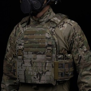 アメリカン特殊トレーニング屋外防水ハンティング500Dナイロンプレートキャリア戦術ベスト - Product Image 3