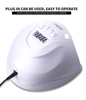 Lampe à ongles portable double UV LED pour usage domestique, fonctionnant sur batterie, longueur d'onde 365 nm, séchage rapide, pour vernis gel et nail art en salon