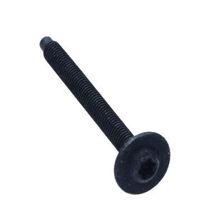 Vis hexagonale noire WHT000425 6 mm x 67,2 mm en acier classe 8.8 pour fixation du drain de moteur Volkswagen Audi - Product Image 5