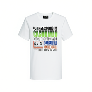 T-Shirt Unisex 210GSM 100% Cotone, Casual con Stampa DTF, Traspirante e Resistente, Maglietta da Uomo - Product Image 2