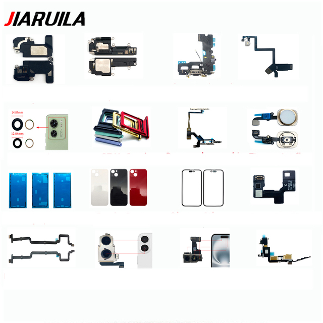 Mobile Phone Cables for Samsung for iPhone Camera Lens Charging Port LCD Display Back Cover Charging Port Connector