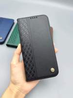 Étui en cuir PU avec aimant puissant pour iPhone 18 Pro Max, coque arrière rabattable