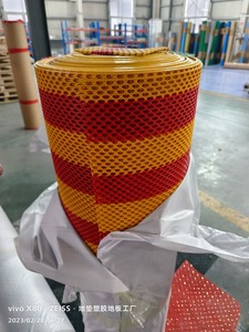 Tapis de sol bicolore PVC + matériau TPE de haute qualité ne se <span class=keywords><strong>d</strong></span>écolore pas durable pour intérieur extérieur pour une bonne quantité de circulation piétonnière - Product Image 3