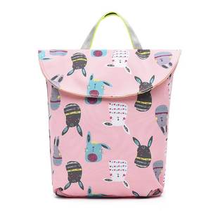 Cubierta de pañales reutilizable para bebé, bolsas de pañales de maternidad para seco y húmedo, multifunción, impermeable, precio de fábrica china - Product Image 3
