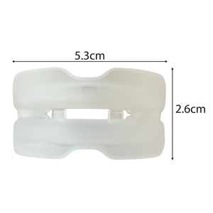 Grosir Silikon Lembut Alat Anti Ngorok Mouthpiece Pelindung Mulut Tidur Malam Penahan Gigi Bruxism Dengan Kotak - Product Image 4