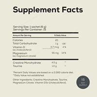 Créatine monohydrate en poudre de marque privée, poudre de créatine pure, sachets de 5 g pour le gain musculaire chez l'adulte