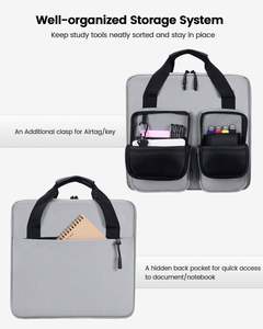 Free Sample BSCI 3 Inch Zipper Binder Office Binder <b>Organizer</b>,500 Sheet Capacity Zipper Binder with Expanding <b>File</b> - Product Image 2