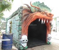 Équipement de maison hantée d'intérieur pour les foires, vente de matériel en fibre de verre, bois, acier, silicone, maison hantée d'intérieur, fête foraine