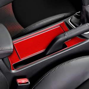 Marco de Panel de Freno de Mano de Fibra de Carbono 2024 y Cubierta de Soporte para Portavasos, Adhesivo <span class=keywords><strong>Interior</strong></span> para <span class=keywords><strong>Mazda</strong></span> <span class=keywords><strong>3</strong></span> 2010 2011 2012 <span class=keywords><strong>2013</strong></span> - Product Image 4