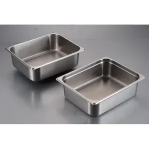 Factory Steam Food Gastronorm Container Restaurant Supplies Gn Pan Stainless Steel Pan With Lids Gn 1/1