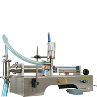 Machine de remplissage d'embouteillage liquide semi-automatique pour shampooing sirop d'huile essentielle orale boisson pneumatique savon liquide d'huile comestible