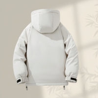 Nouvelle veste d'hiver pour homme, coupe-vent et anti-froid, style streetwear color-block, décontractée, ample et épaisse, chaude