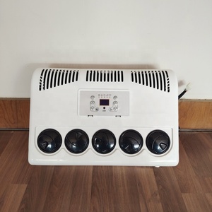 72V 48V mini chia điều hòa không khí 12 Volt 24 Volt pin Powered điều hòa không khí cho xe tải - Product Image 4