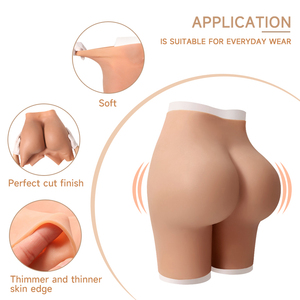 OEM/ODM Fajas Moldeadoras de Tallas Grandes para Mujer con Relleno de Silicona para Glúteos y Caderas, Bragas de Silicona, Almohadillas de Silicona para Realce de Glúteos, Efecto de Glúteos Falsos - Product Image 3