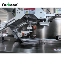 Forbona Machine d'emballage alimentaire automatique pour étiqueter et sceller des bâtonnets de glace en plastique Barres de crème glacée Sucettes de glace