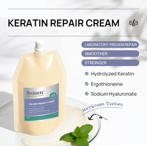 Balsamo per <span class=keywords><strong>Capelli</strong></span> Vegano alla Cheratina, Trattamento Riparatore, Nutriente, Lisciante e <span class=keywords><strong>Idratante</strong></span> per Tutti i Tipi di <span class=keywords><strong>Capelli</strong></span> - Product Image 3