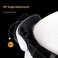 Produit très vendu : 5W haute puissance, étanche IPX6, 90 °   Lampe frontale d'urgence portable à angle réglable pour la pêche de nuit et la randonnée