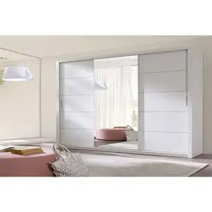 European standard bedroom classical storage wardrobe cabinet