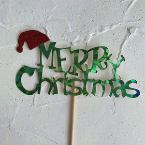 Adorno para Pastel de Feliz Navidad para Decoración de Pasteles de Postre para Fiestas Navideñas - Product Image 5