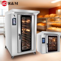 Four à Convection Rotatif Électrique Commercial à 4, 5, 10 ou 12 Plateaux pour la Cuisson des Croissants - Prix de Gros