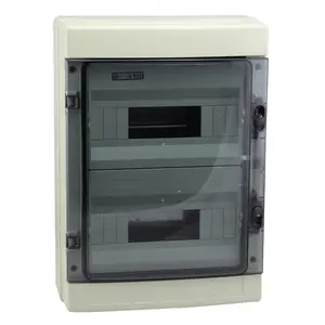 Outdoor waterproof 24ways distribution box for mcb surface mounted electric box